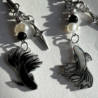 Yin-Yang Koi Phone Grip