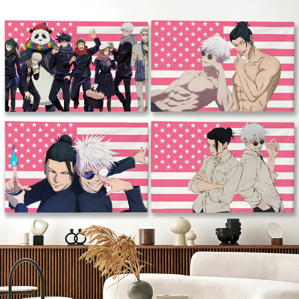 Jujutsu Kaisen Flag Banner