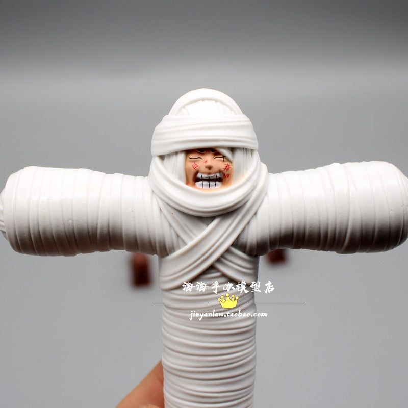 Battle-Scarred Swordsman Keychain