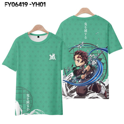 Demon Slayer kimono and shorts