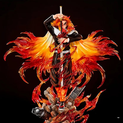 Flame Pillar Guardian Statue