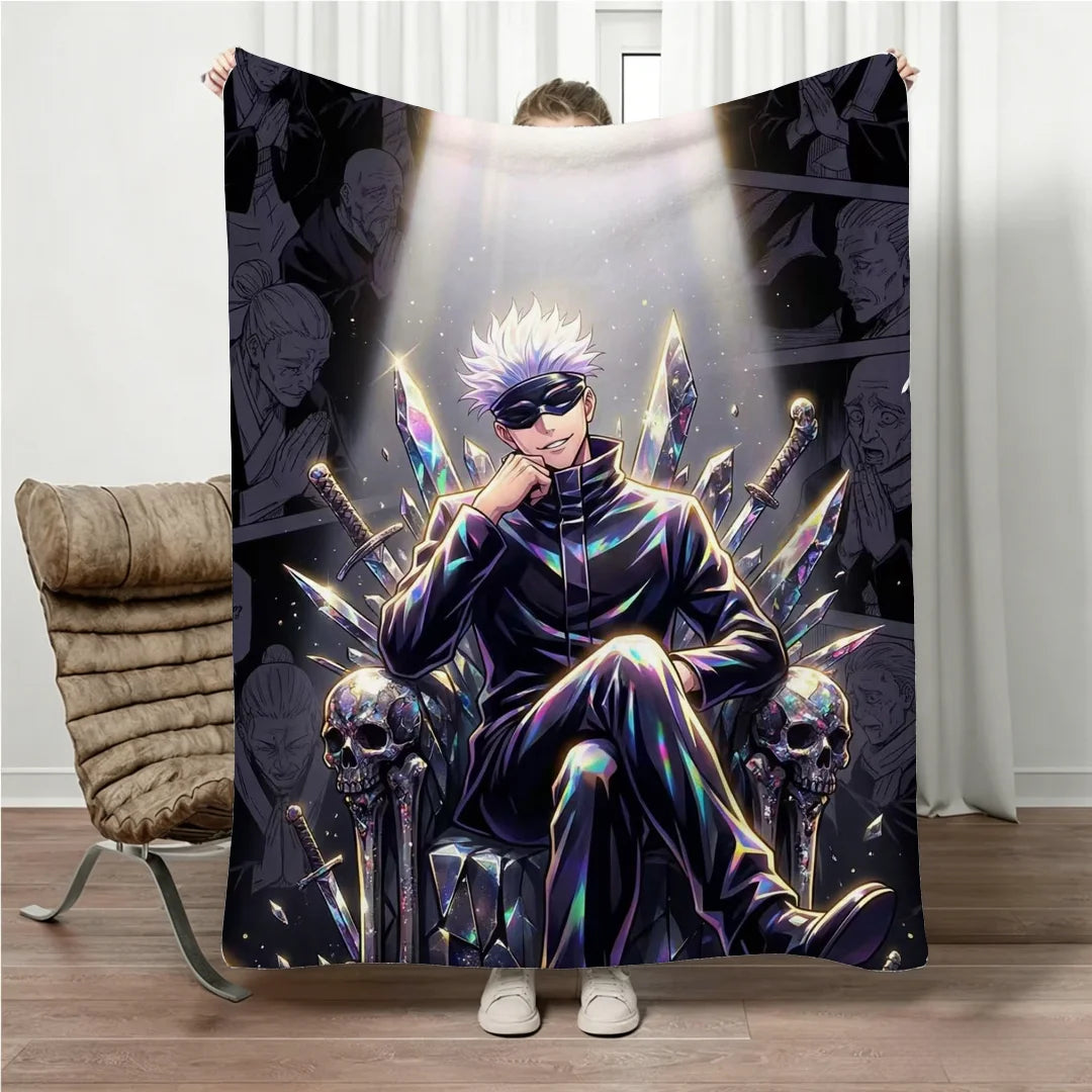 Jujutsu Kaisen Gojo Satoru Flannel Blanket