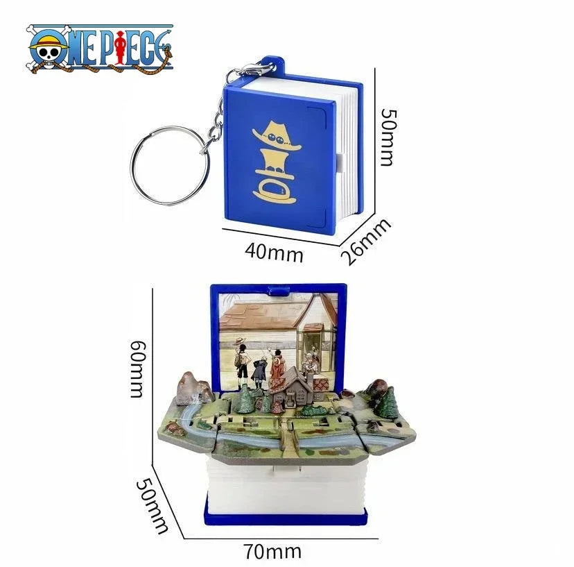 3D Pirate Ship Keychain