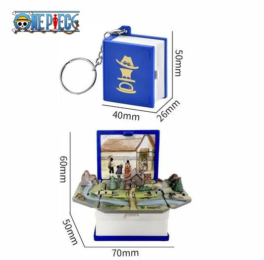 3D Pirate Ship Keychain