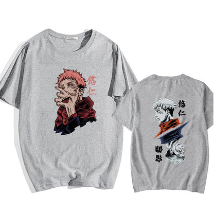 Oversized Occult Anime Tee