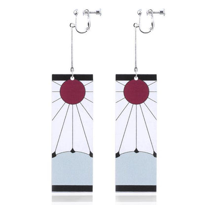 Demon Slayer Kimetsu No Yaiba Earrings