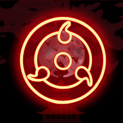 Crimson Oculus Neon Light