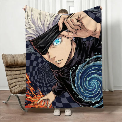 Jujutsu Kaisen Gojo Satoru Flannel Blanket