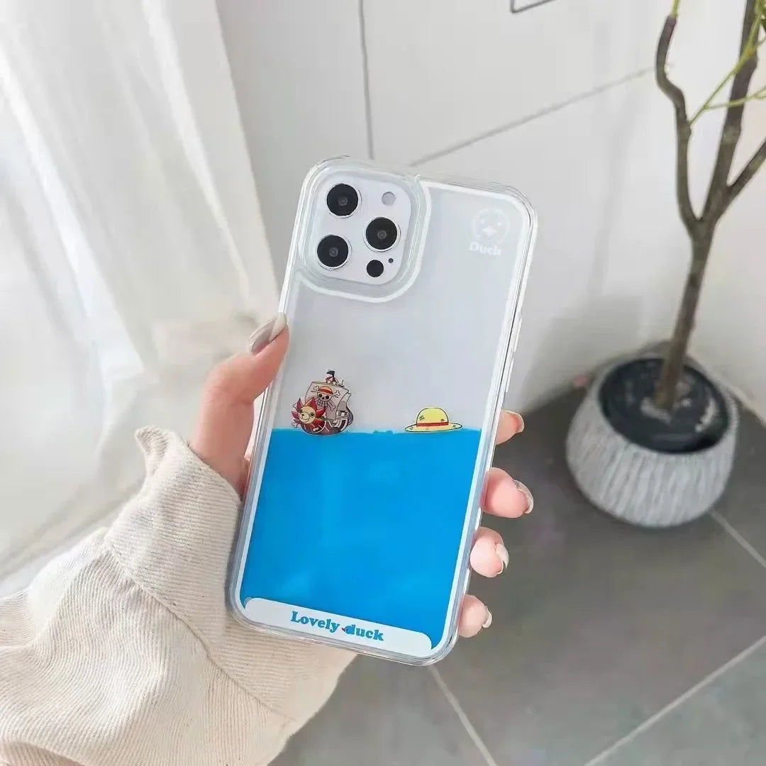 One Piece Floating Boat iPhone Case