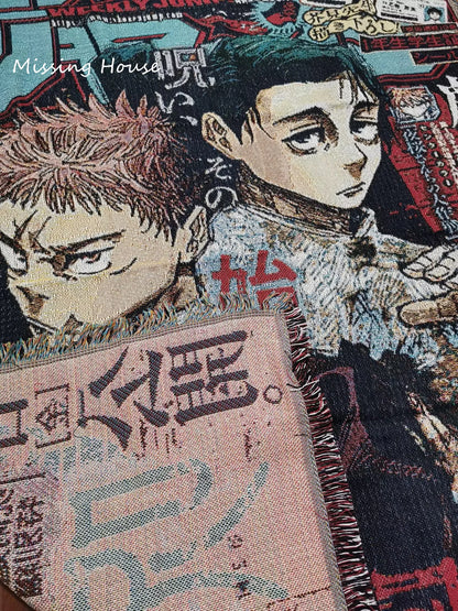 Anime Action Tapestry