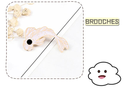 Yin Yang Fish Enamel Pin