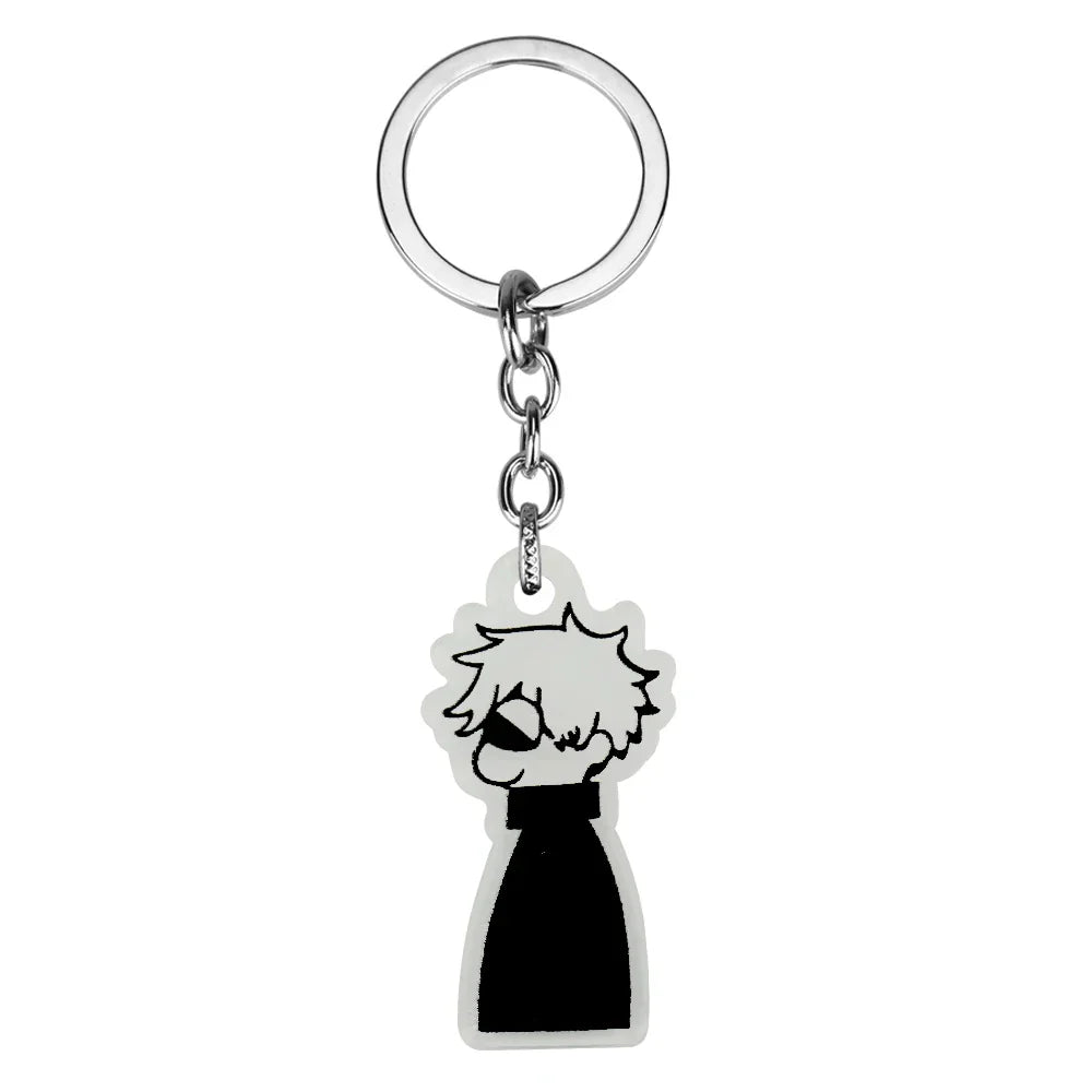 Anime Keychain Set - Geto, Suguru, and Gojo