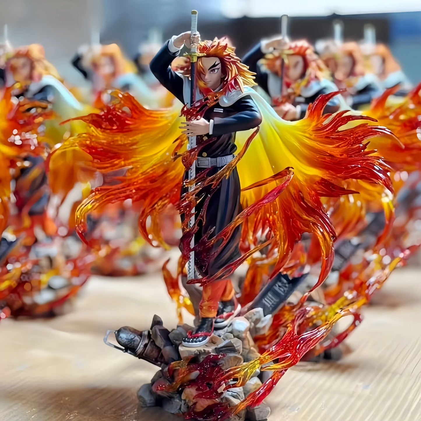 Flame Pillar Guardian Statue