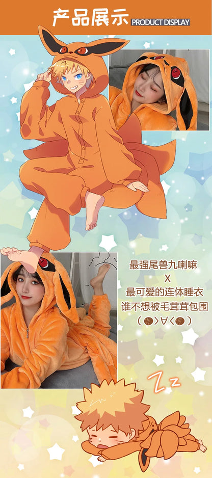 Nine-Tailed Fox Kigurumi Onesie
