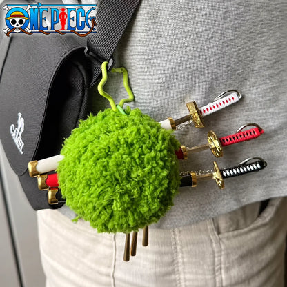 One Piece Zoro Three Sword Style Keychain