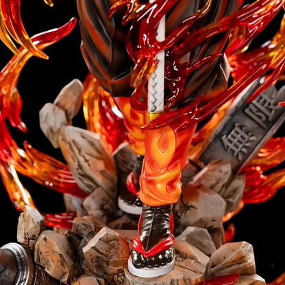 Flame Pillar Guardian Statue