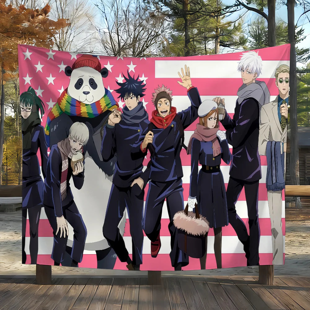 Jujutsu Kaisen Flag Banner
