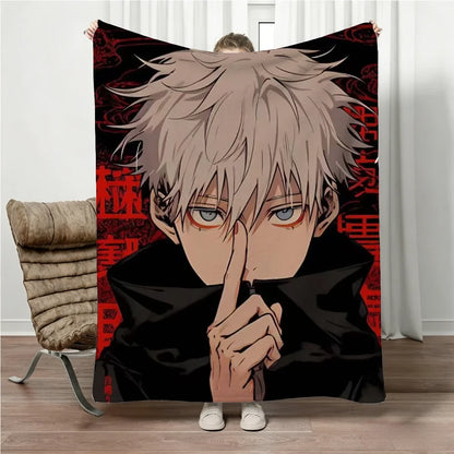 Jujutsu Kaisen Gojo Satoru Flannel Blanket