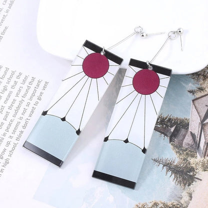 Demon Slayer Kimetsu No Yaiba Earrings