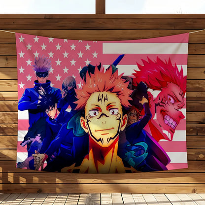 Jujutsu Kaisen Flag Banner