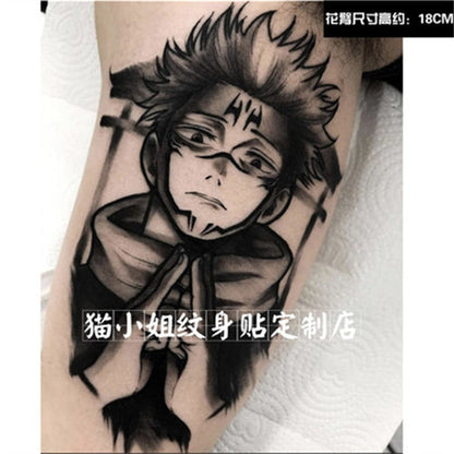 Anime Cursed Seal Temporary Tattoos