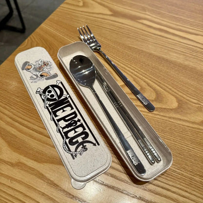 One Piece Stainless Steel Tableware Set