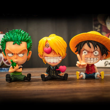 One Piece cute figures