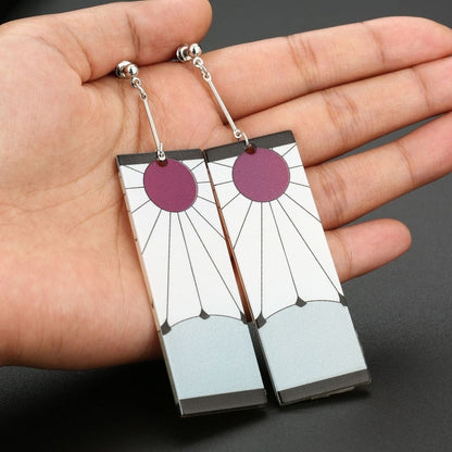 Demon Slayer Kimetsu No Yaiba Earrings