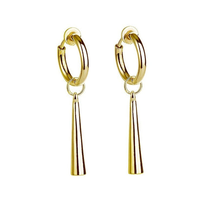 "Three-Sword Danglers – Ronin’s Oath Earrings"