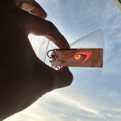 Shinobi Eye Glow Keychain