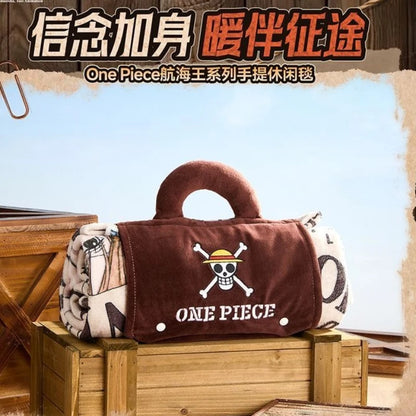 One Piece Portable Anime Blanket