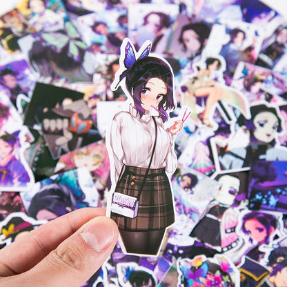 Jujutsu Kaisen and Demon Slayer Stickers 60pack
