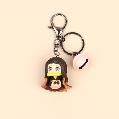 Demon Slayer cute keychain figure