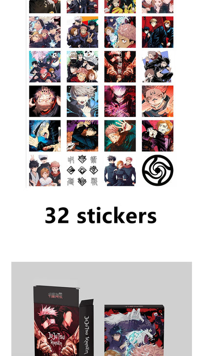 92 Pcs/Set Jujutsu Kaisen Sticker Card Collection