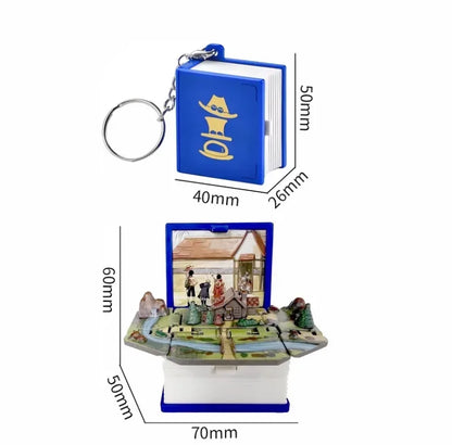 3D Pirate Ship Keychain