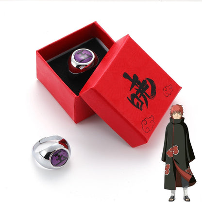 Crimson Cloud Band – Rogue Shinobi Signet Ring