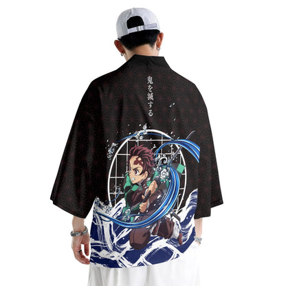 Demon Slayer kimono and shorts