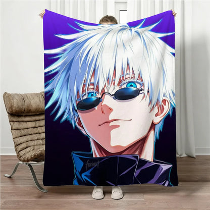 Jujutsu Kaisen Gojo Satoru Flannel Blanket
