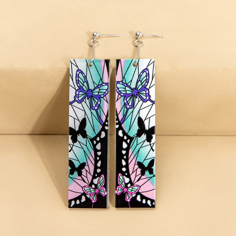 Demon Slayer Kimetsu No Yaiba Earrings