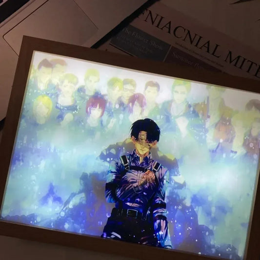 Levi Sorrow Light Painting