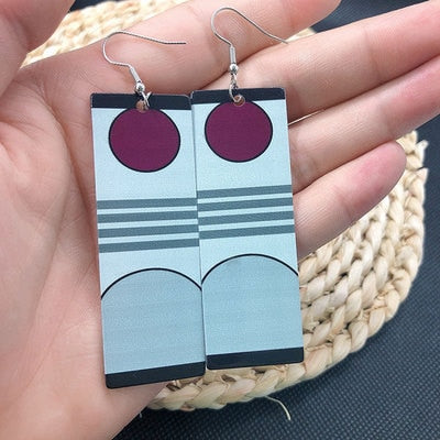 Demon Slayer Kimetsu No Yaiba Earrings
