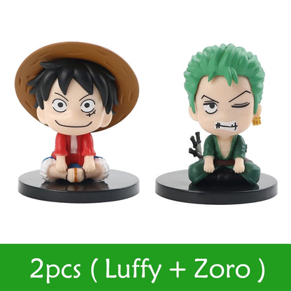 One piece cute figures