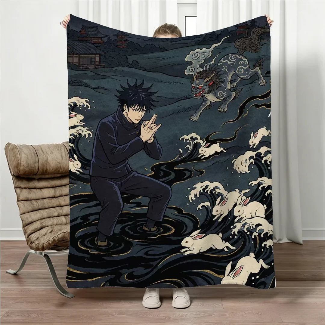 Jujutsu Kaisen Gojo Satoru Flannel Blanket