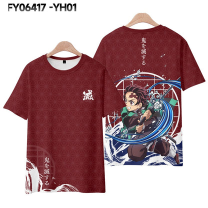 Demon Slayer kimono and shorts
