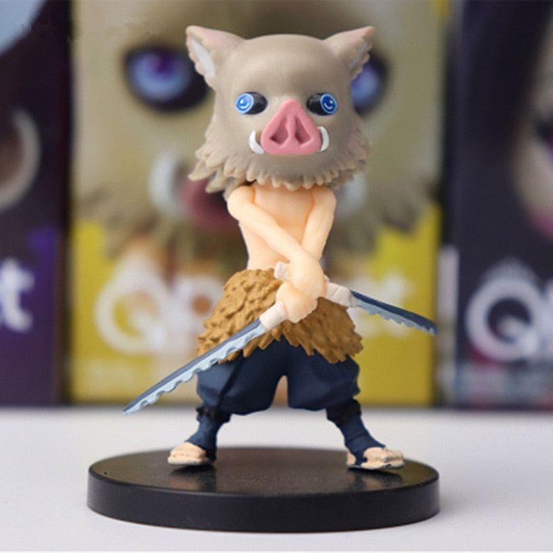 Demon slayer figures 6pcs