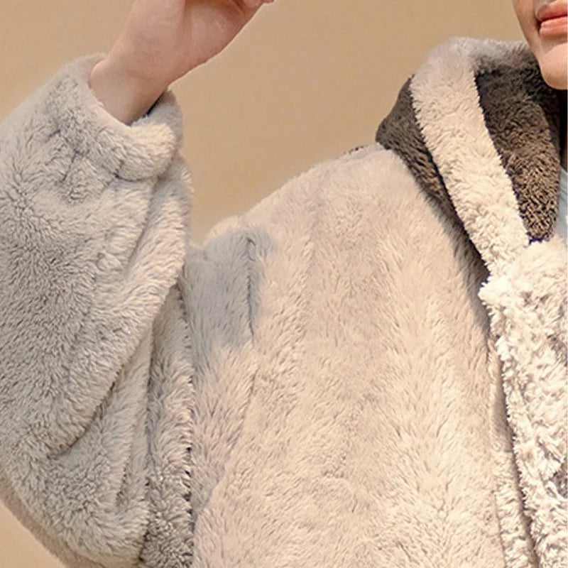 One Piece Luffy Bathrobe Set