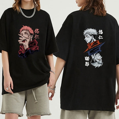 Oversized Occult Anime Tee