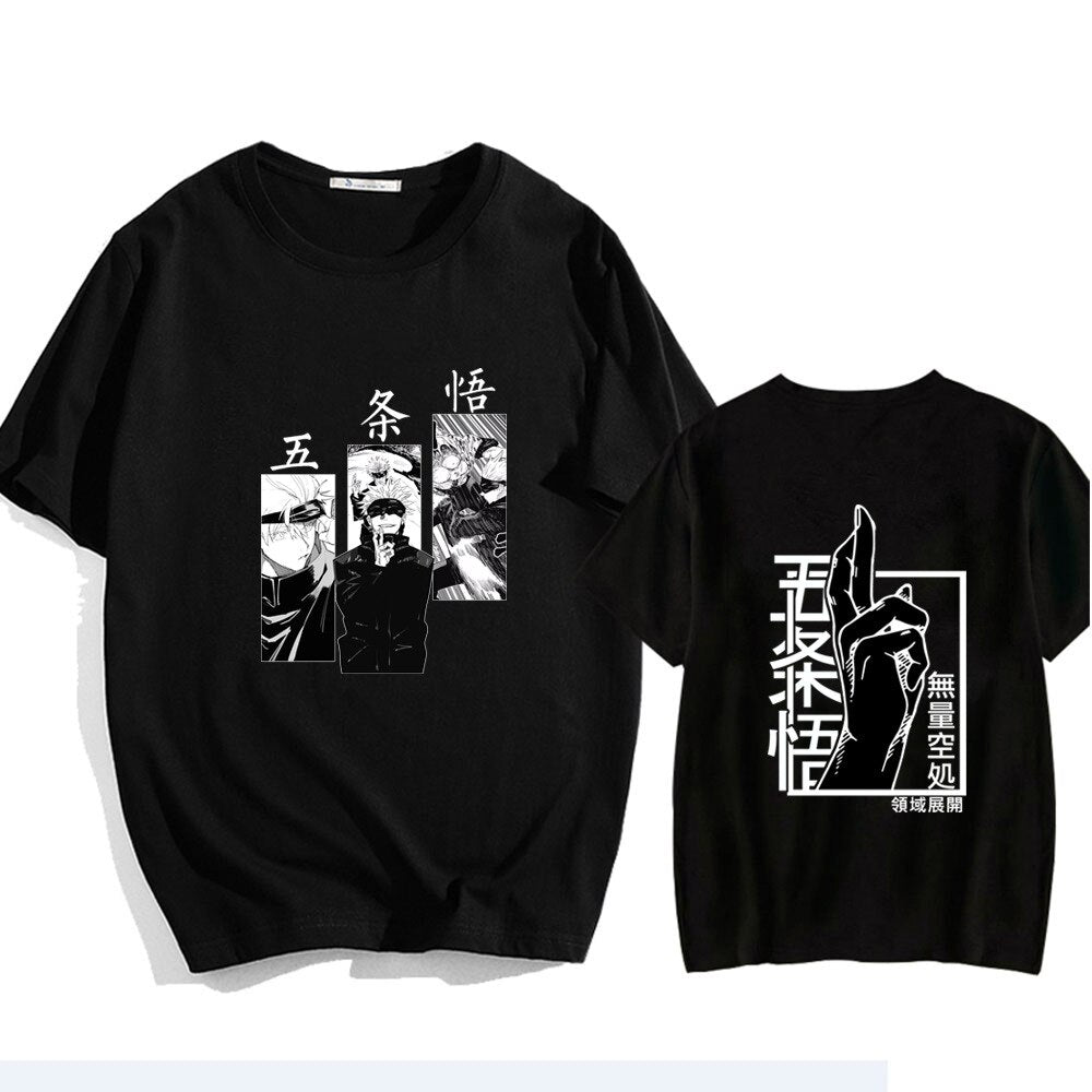 Oversized Occult Anime Tee
