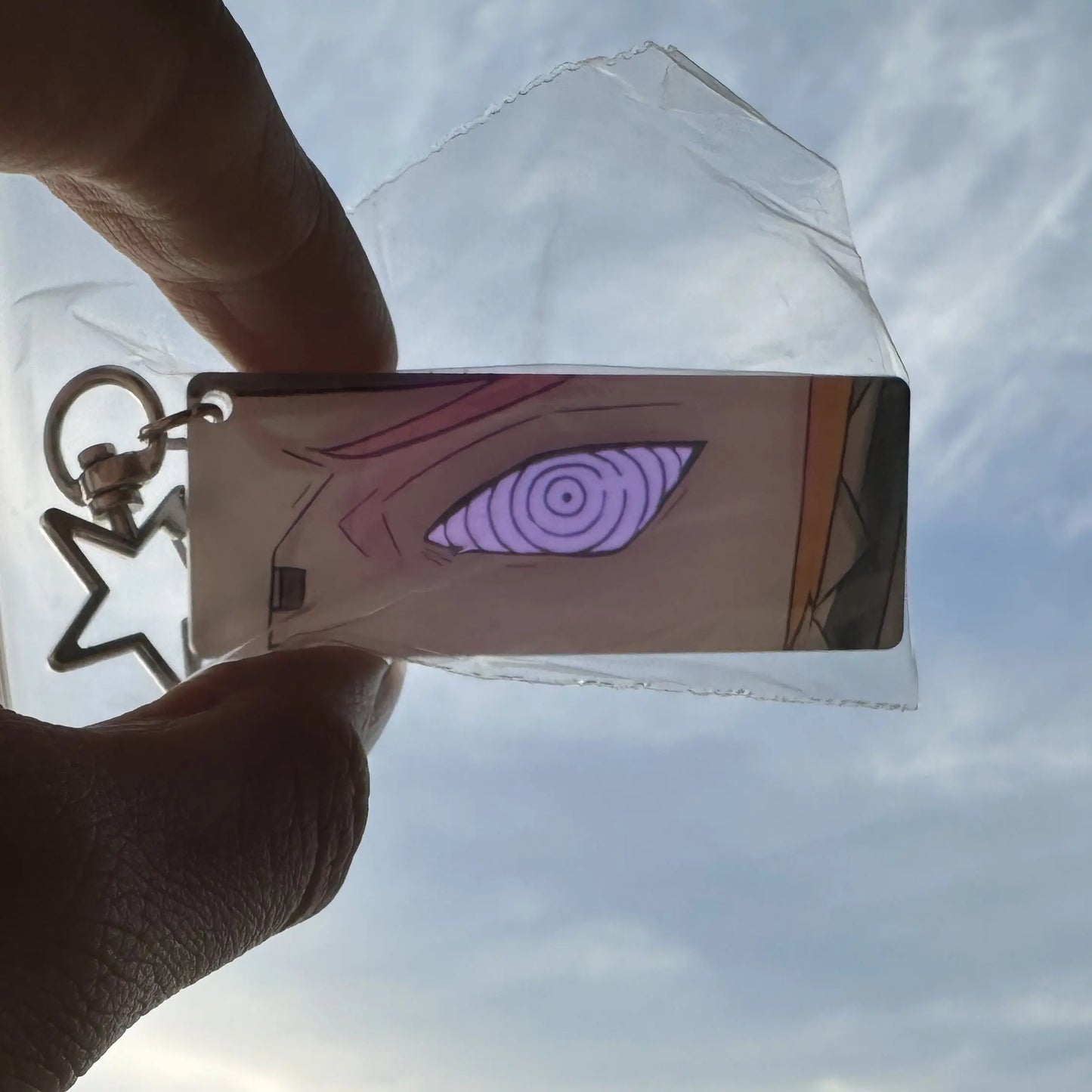Shinobi Eye Glow Keychain