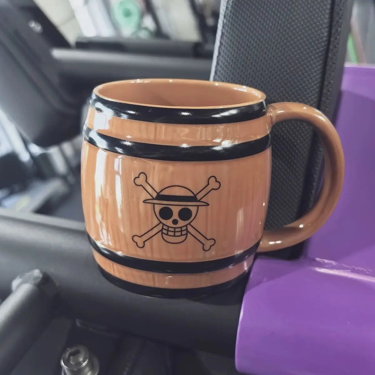 One Piece Straw Hat Fleet Barrel Mug